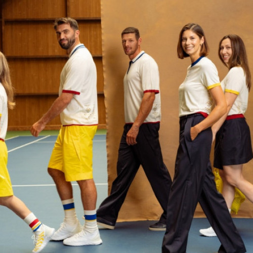 Sportivii români vor defila la Jocurile Olimpice Paris 2024 cu noile uniforme Team Romania