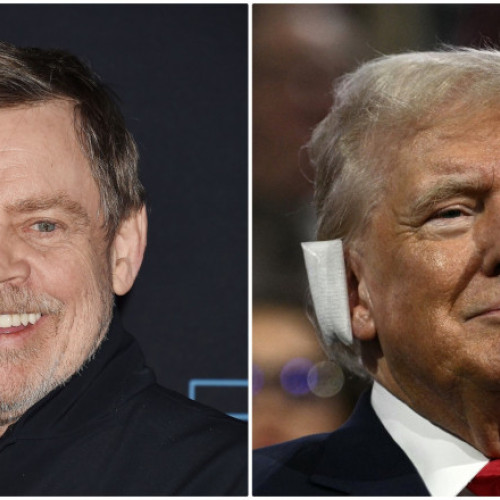Mark Hamill, criticat online după ce a râs de Donald Trump cu urechea bandajată