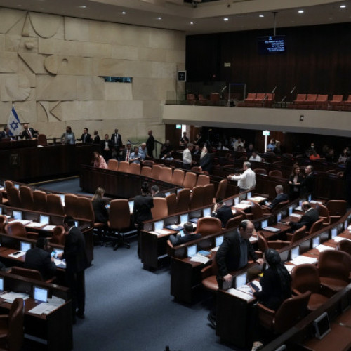 Parlamentul israelian votează împotriva creării unui stat palestinian