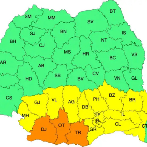 Avertizări meteorologice pentru perioada 20-21 iulie