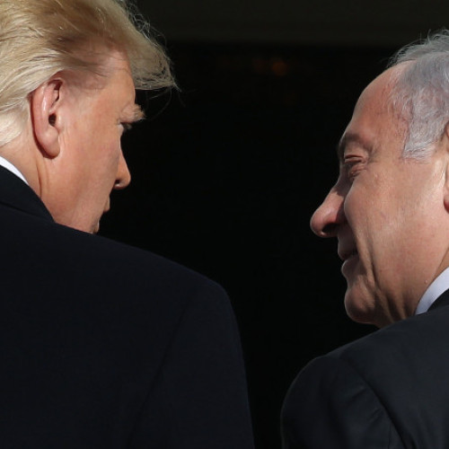 Donald Trump se întâlnește vineri cu premierul israelian Benjamin Netanyahu
