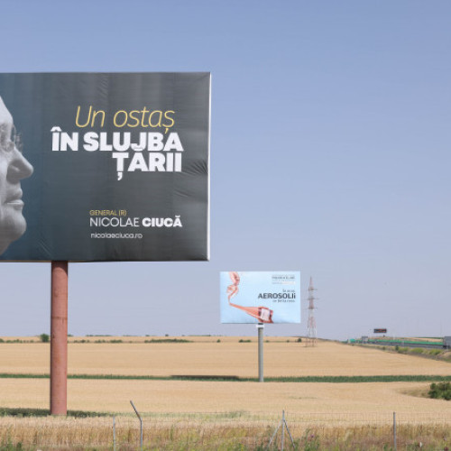 PNL a cheltuit două milioane de euro pe panouri publicitare cu Nicolae Ciucă