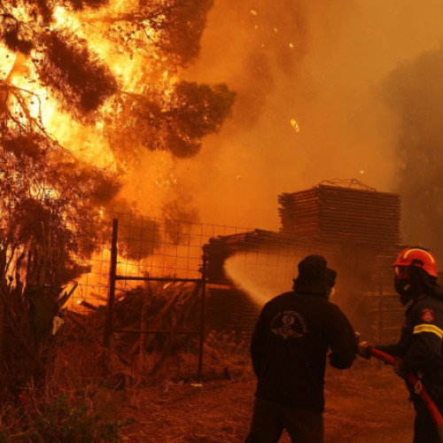 Noi evacuări în nord-estul Atenei din cauza incendiilor de pădure