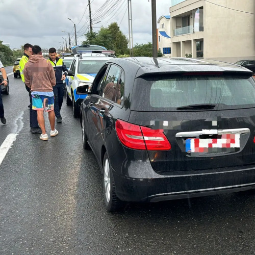 Sofer prins beat in timp ce conducea de la Tuzla la Eforie