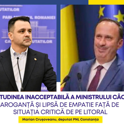 Critici aduse ministrului Caciu după dezastrul cauzat de ciclon