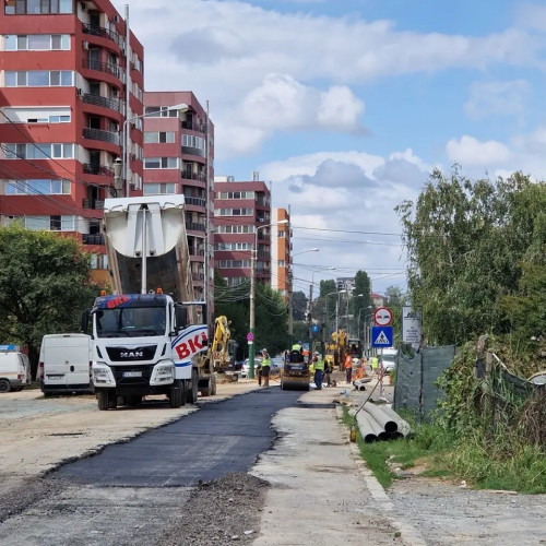 Lucrări de reabilitare a rețelei de apă pe strada Baba Novac din Constanța