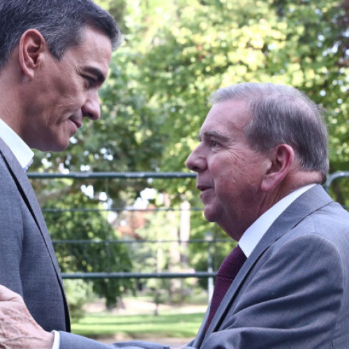 Premierul spaniol, Pedro Sanchez, se întâlnește cu liderul opoziției venezuelene Edmundo Gonzalez