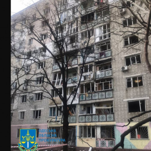Rusia a atacat cu drone regiunea Odesa din Ucraina