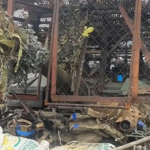 Soldații ucraineni au capturat un tanc rusesc T-90S