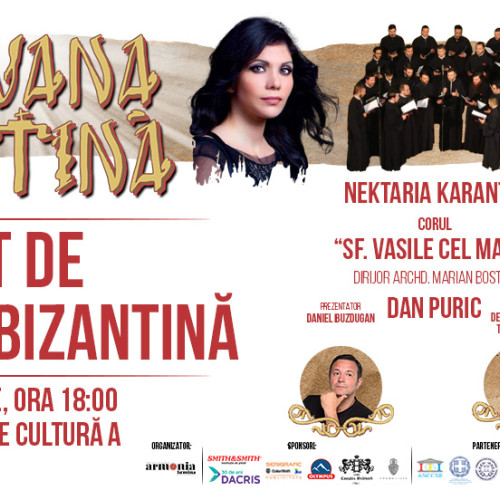 Concert dedicat muzicii bizantine la Casa de Cultura a Sindicatelor Constanta