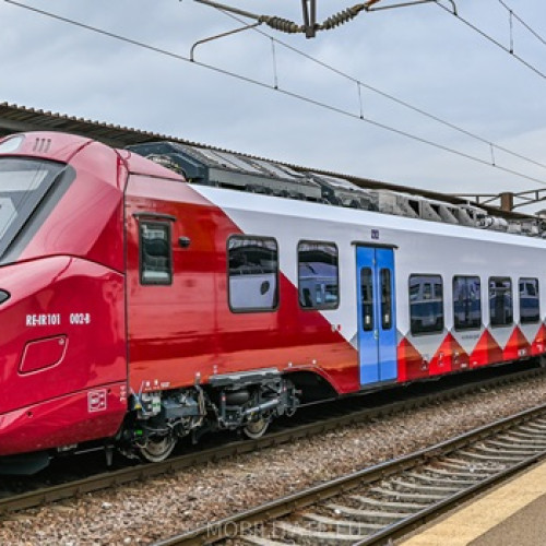 Testele trenului Coradia Stream în România, pe rutele București - Brașov și București - Constanța