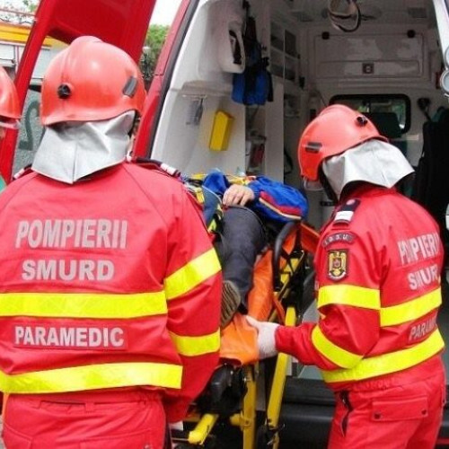 Accident la Portul Constanța: pacient conștient, transportat de urgență