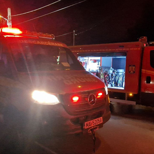 Incendiu devastator în comuna Cumpăna, intervenție a pompierilor
