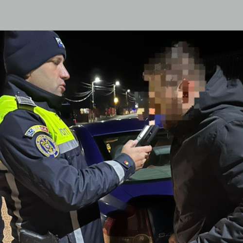 Bărbat prins la volan cu permisul anulat și alcoolemie ridicată