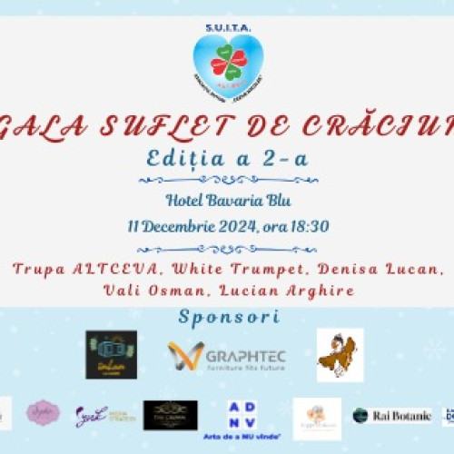 Gala &quot;Suflet de Crăciun&quot; va strânge fonduri pentru copiii cu autism