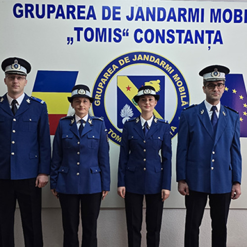 Ceremonie dedicată jandarmilor cu ocazia Zilei Naționale a României