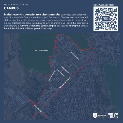 Consultație publică pentru elaborarea Planului Urbanistic Zonal în Constanța