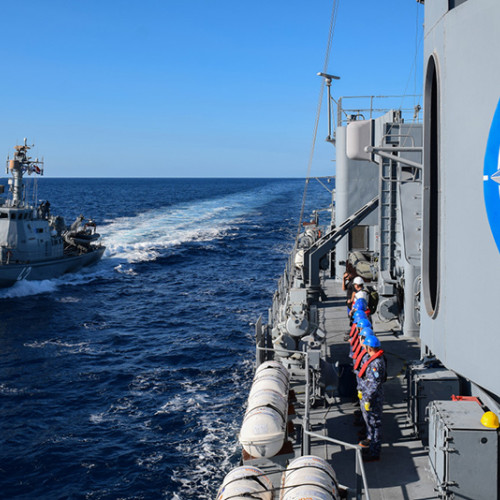 Fregata Regele Ferdinand, misiune de succes în cadrul operației NATO Sea Guardian