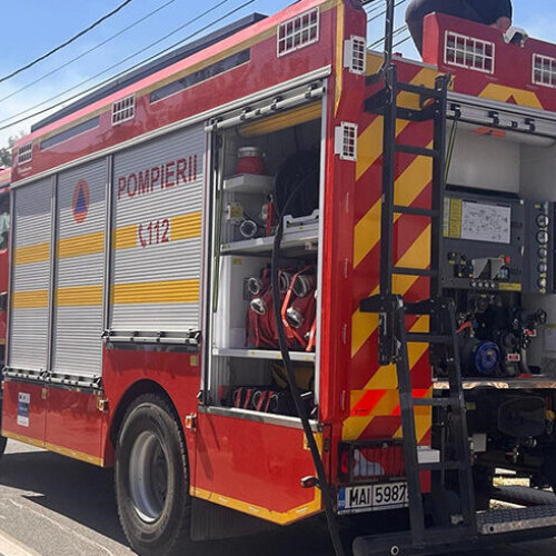Incendiul izbucnit în Valea Dacilor este sub control