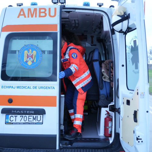 Accidente rutier în zonă, intervenție rapidă a serviciilor de urgență