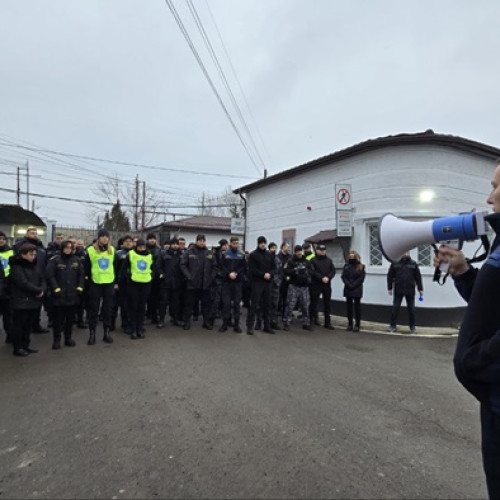 Protest la Penitenciarul Poarta Albă: Angajații contestă tăierile salariale