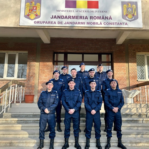 Tineri absolvenți, noi membri ai Jandarmeriei Române