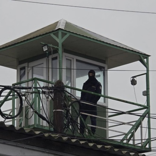 Protest masiv al polițiștilor de penitenciare în București