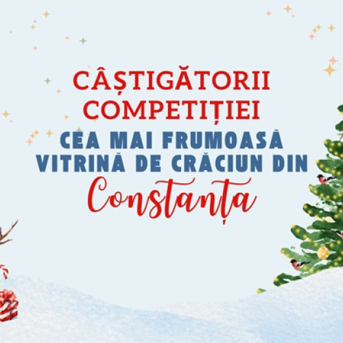 Vitrinele de Crăciun din Constanța: O competiție ce aduce comunitatea mai aproape