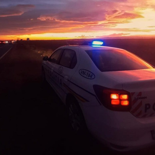 Urmărire ca în filme pe DN 25, în Tecuci