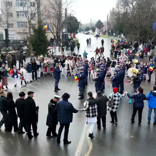 Mariana Gaju, primarul comunei Cumpăna, subliniază semnificația zilei de 24 ianuarie