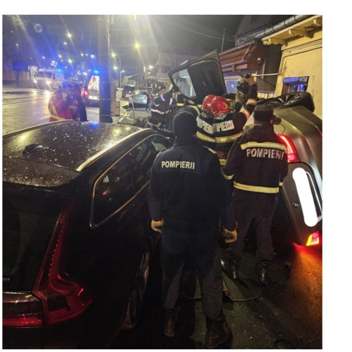 Accident rutier pe Bulevardul Dorobanților, Braila