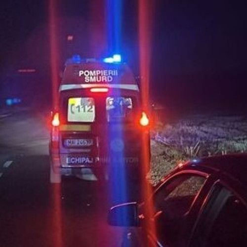 Intervenție SMURD și anchetă polițienească la locul unui accident