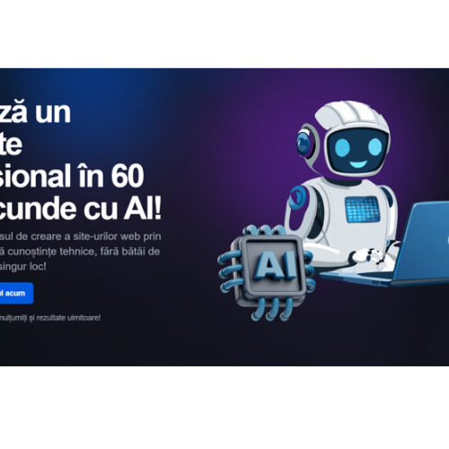 AIWebsiteBuilder.ro - soluția inteligentă pentru crearea rapidă a website-urilor