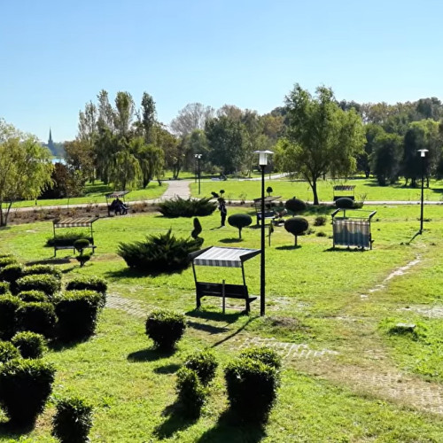 Parcul Tabăcarie aproape de finalizare, anunță primarul Chitac