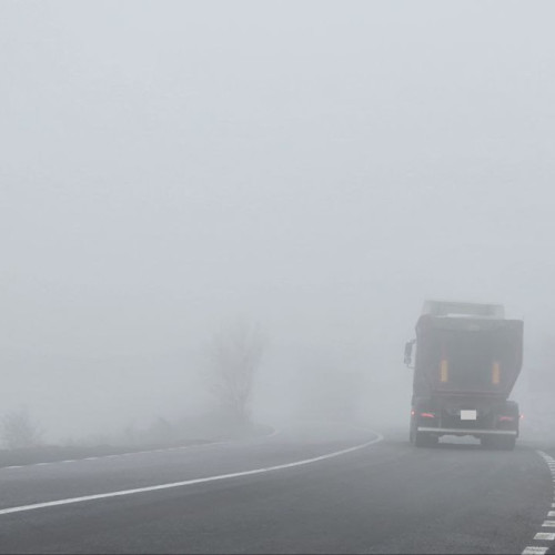 Ceață și condiții de trafic nefavorabile pe principalele rute din România