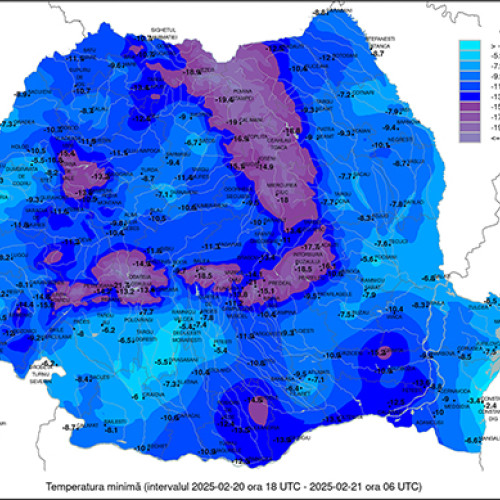 Vreme rece și vânt puternic pe litoralul românesc