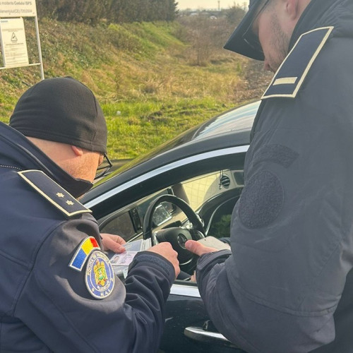 Controale riguroase ale poliției de frontieră în județul Tulcea