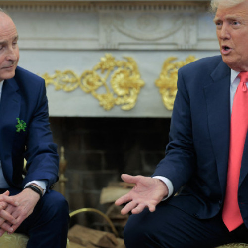 Donald Trump acuză Irlanda de a profita de Statele Unite în timpul întâlnirii cu premierul Micheal Martin