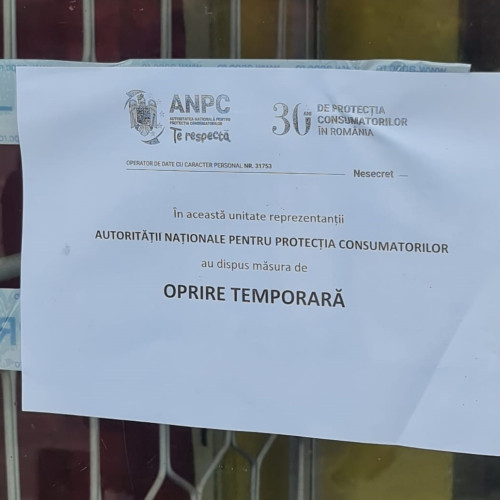 Produse de consum expirate descoperite într-un control al CJPC Constanța