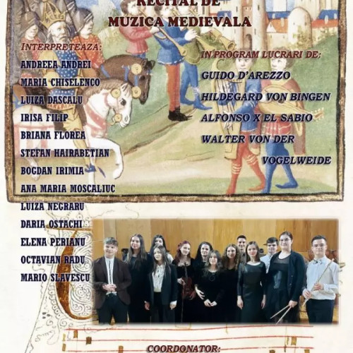 Recital de muzică medievală, o călătorie în timp!