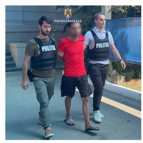 VIDEO Suspect de furt calificat, prins în doar câteva ore de polițiștii din Constanța, de la Secția 3