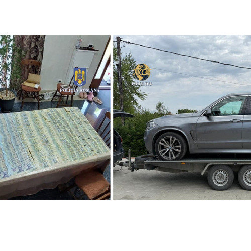 VIDEO Saci cu bani și autoturisme, ridicate de mascați: MEGA-anchetă la o grupare de români care s-a îmbogățit din furtul de substanțe fitosanitare