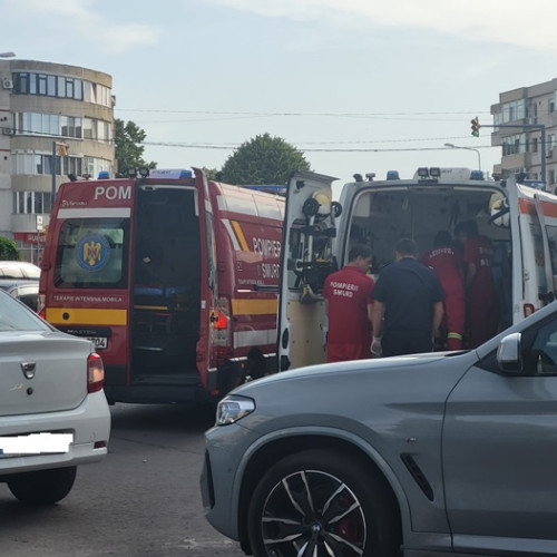 Constanța: Un pieton a fost lovit de autoturism în zona Tomis III, lângă autogară