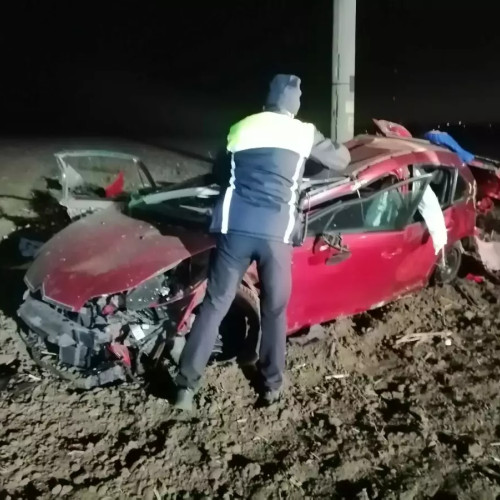 Accident grav pe drumul dintre Constanța și Valu lui Traian - Un bărbat inconștient a fost găsit la fața locului