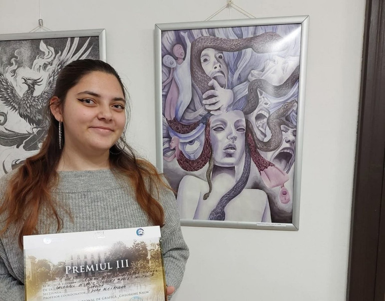 Denisse-Andreea Osman: tânăra artistă care se afirmă prin proiecte internaționale