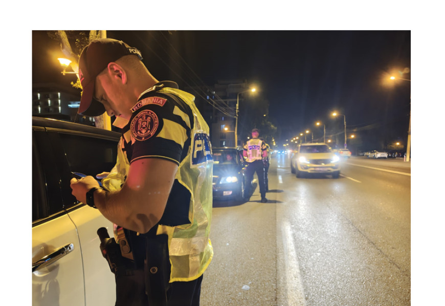 Conflict în trafic la intrarea în Constanța