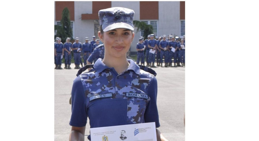 Elevă militară de la Colegiul Național Militar „Alexandru Ioan Cuza” calificată la etapa națională a Olimpiadei de Limbi Romanice