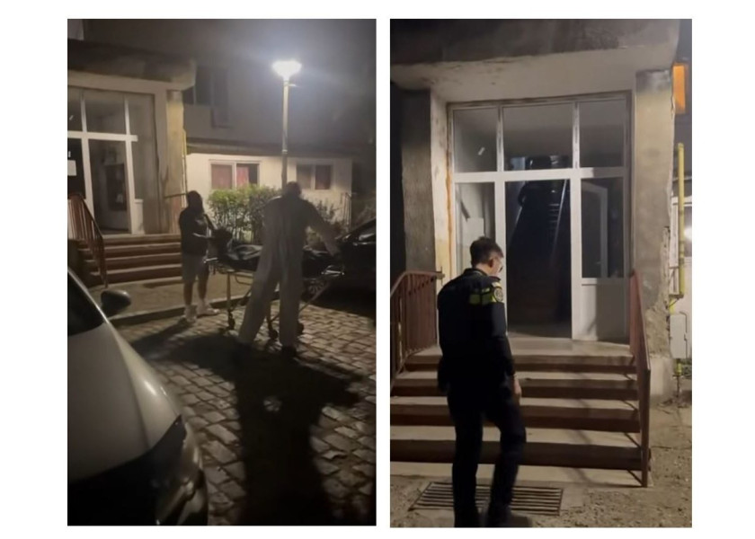 Investigații în localitate după descoperirea unui cadavru în apartament și o femeie în centrul anchetei