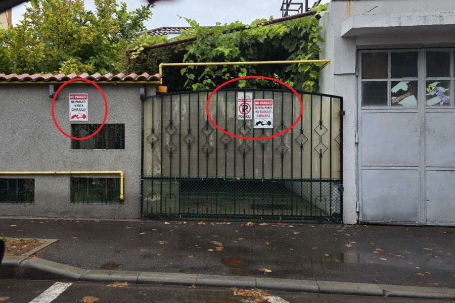 Constanța confruntă afișe de parcare interzisă pe domeniul public, avertizează autoritățile