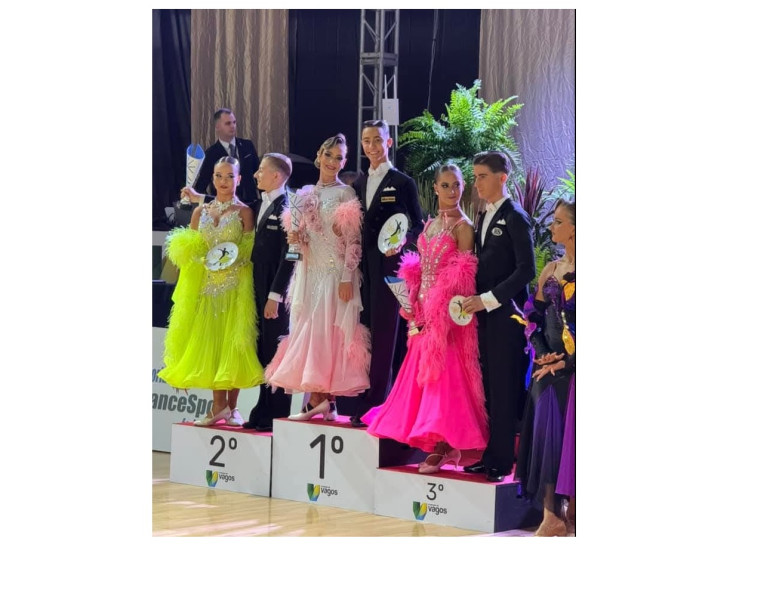 Eric și Ingrid Dragotă, campioni la dans sportiv la Timișoara și WDSF Junior 2